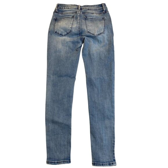 KanCan Women's Jeans 27 Denim Skinny Light Wash Stretch Cotton Blend - Picture 2 of 15